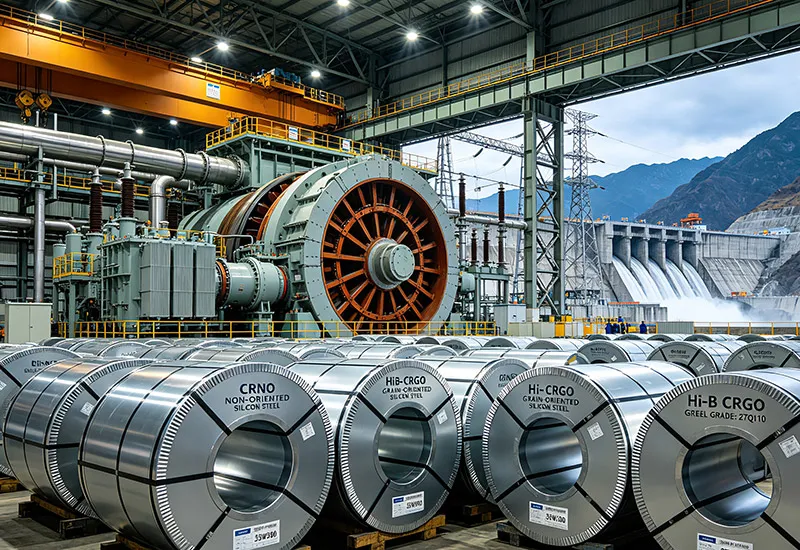 Hydropower station & silicon steel material